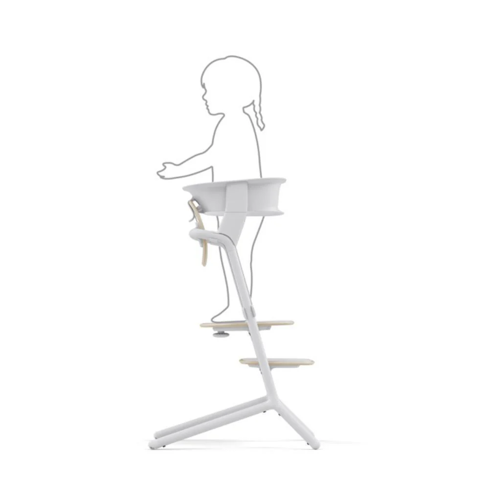 Pack Cybex Lemo 4 em 1 Sand White + Kit Torre de Aprendizagem All White - Image 2