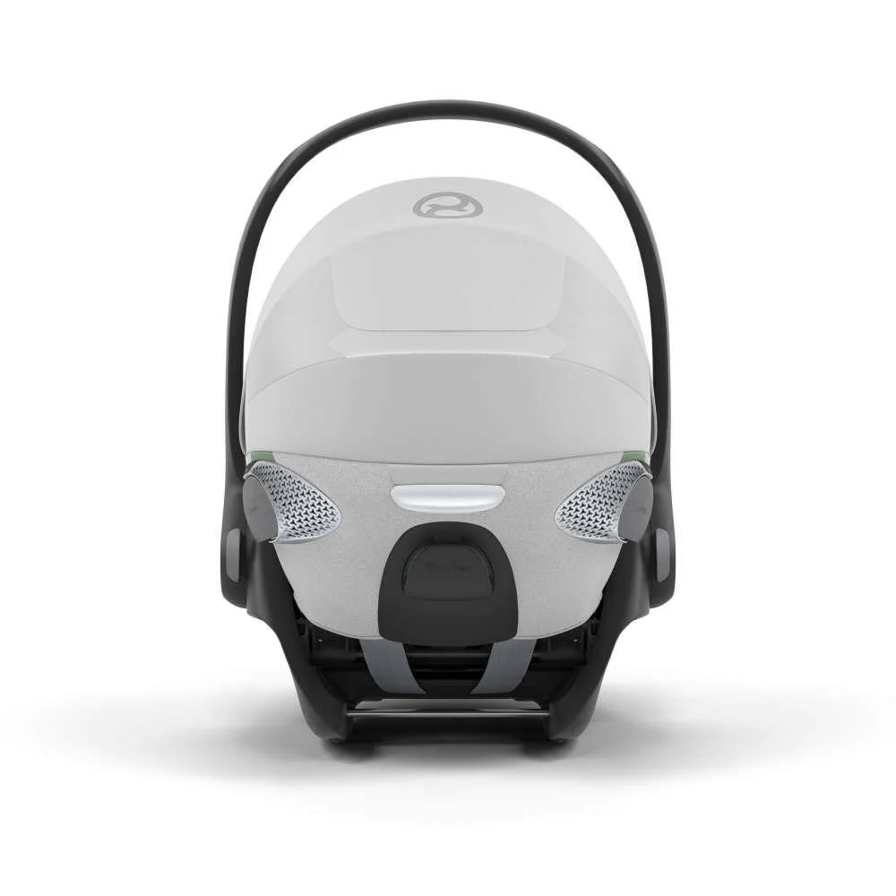 Pack Cybex Platinum Mios Chassis e Assento Chrome Black + Tecidos Off White + Cloud T Plus i-Size 45-87cm White + Base Isofix T - Image 14