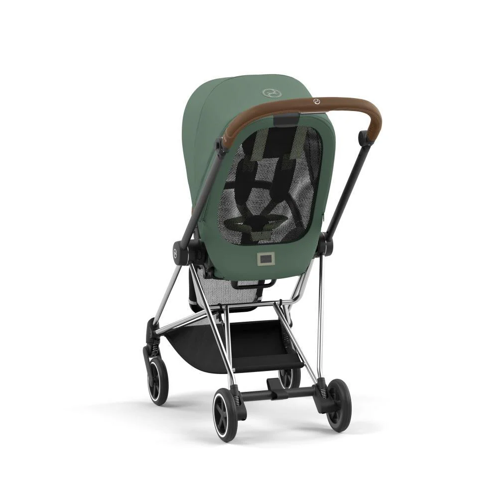 Pack Cybex Platinum Mios Chassis e Assento Chrome Brown + Tecidos Leaf Green + Cloud T Plus i-Size 45-87cm Leaf Green + Base Isofix T - Image 8