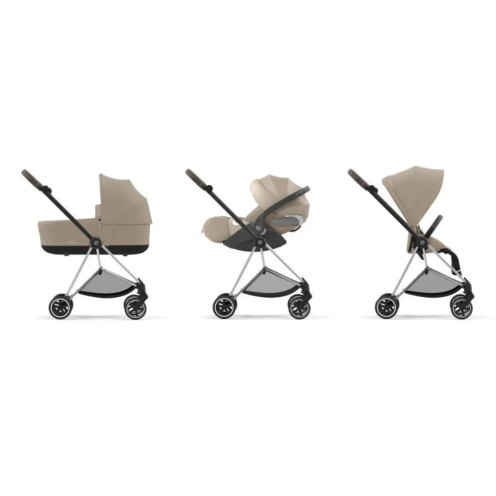 Pack Cybex Platinum Mios Chrome Brown + Pack de Tecidos Cozy Beige + Alcofa Mios Lux Cozy Beige - Image 17