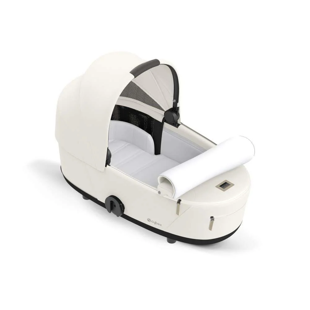 Pack Cybex Platinum Mios com Chassis e Assento Chrome Black+ Pack de Tecidos + Alcofa Mios Lux + Cloud T Plus White - Image 6