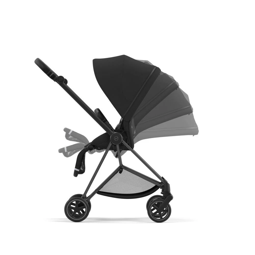 Pack Cybex Platinum Mios Matt Black + Pack de Tecidos Sepia Black + Alcofa Mios Lux Sepia Black - Image 13