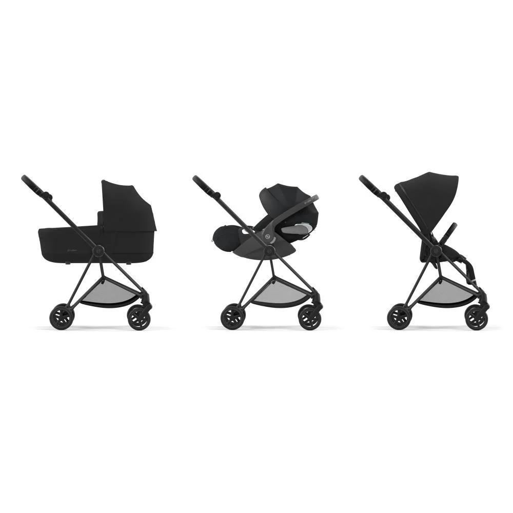 Pack Cybex Platinum Mios Matt Black + Pack de Tecidos Sepia Black + Alcofa Mios Lux Sepia Black - Image 18