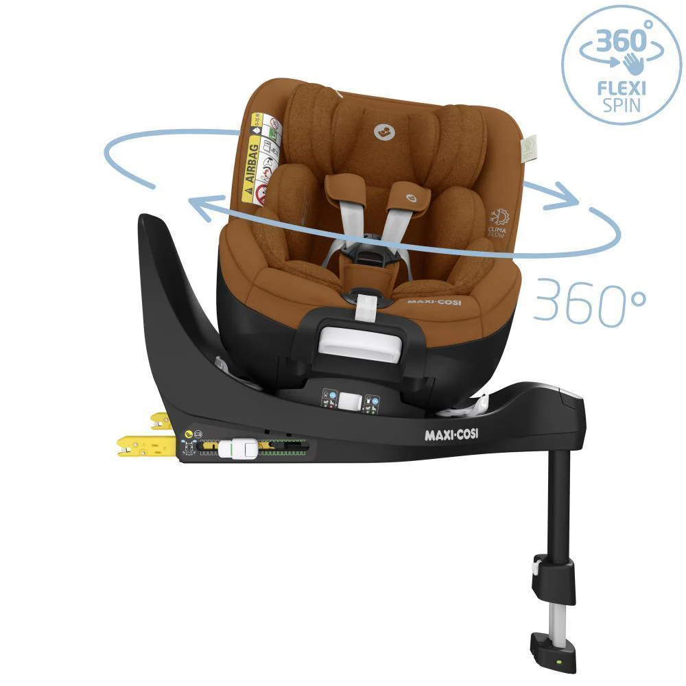 Pack Maxi-Cosi Oxford Plus Twillic Truffle + Mica Pro Eco i-Size Authentic Cognac 40-105 cm - Image 18