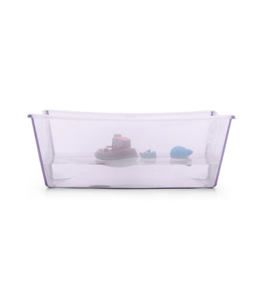Pack Stokke Banheira Dobrável Flexi Bath Lavender + Assento + Suporte - Image 6