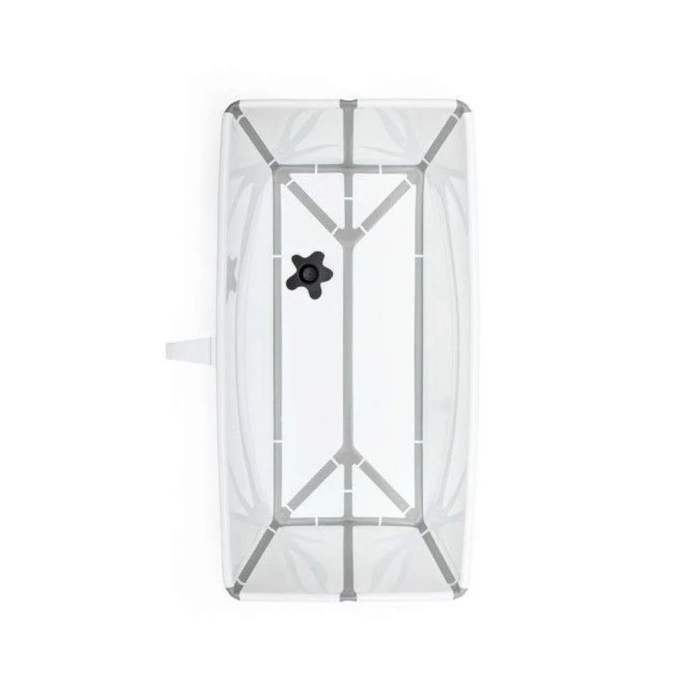 Pack Stokke Banheira Dobrável Flexi Bath White Grey + Assento + Suporte - Image 4