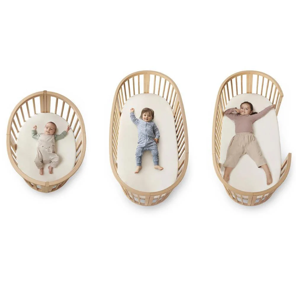 Pack Stokke Berço Sleepi Mini V3 Natural + Colchão para Berço + Extensão para Cama Sleepi V3 Natural - Image 6