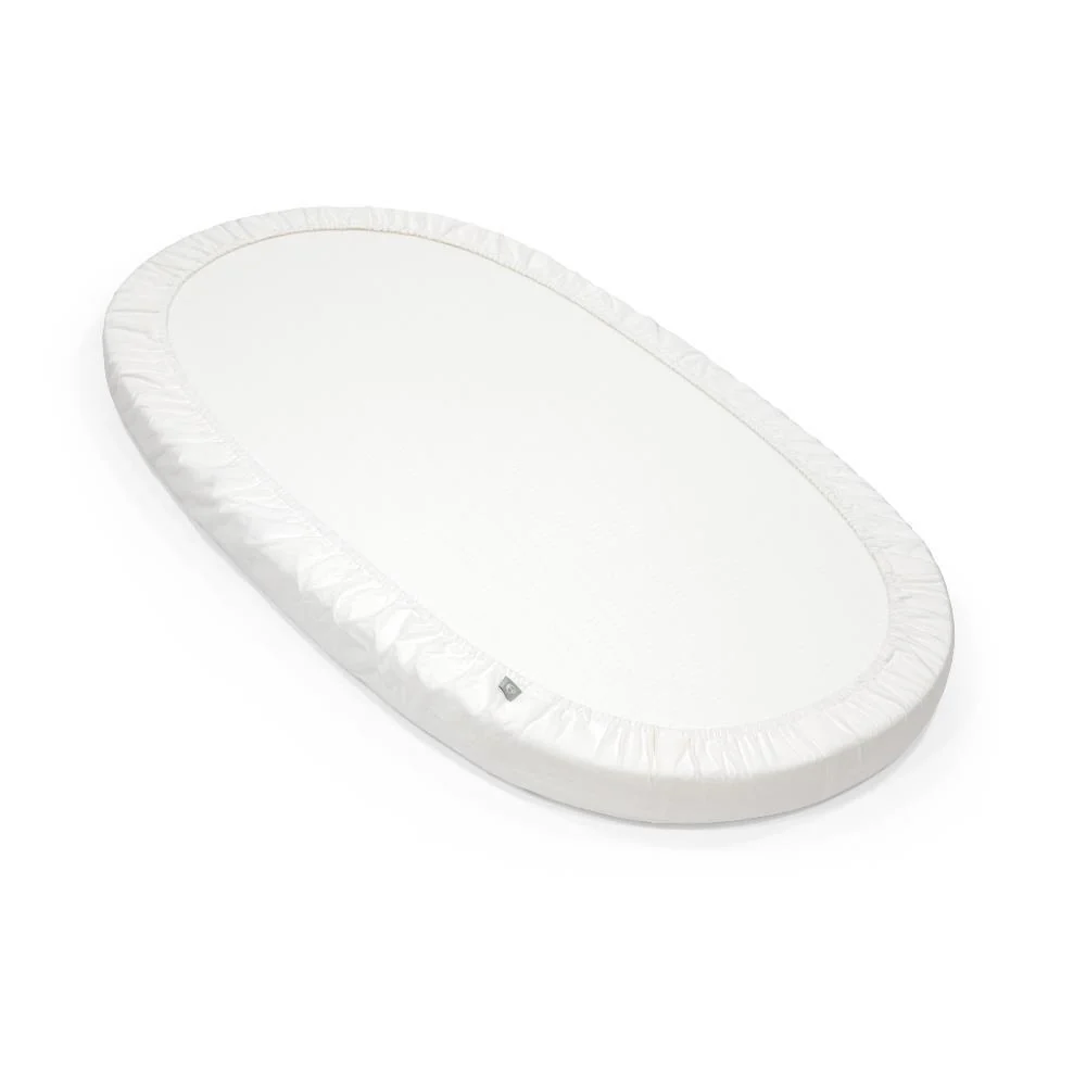 Pack Stokke Cama Sleepi V3 Warm Brown + Colchão + Lençol Ajustável White - Image 11