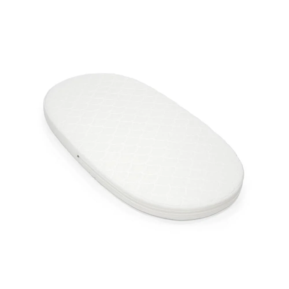 Pack Stokke Cama Sleepi V3 Warm Brown + Colchão + Lençol Ajustável White - Image 8
