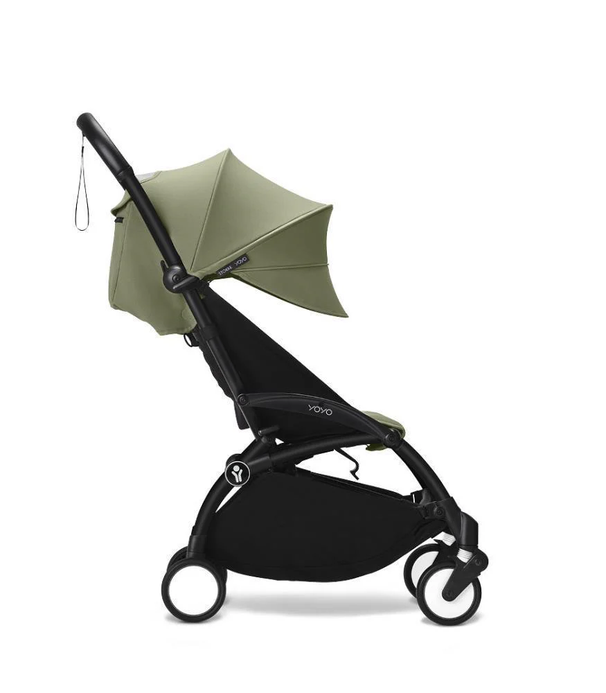 Pack Stokke Chassis Yoyo³ Black + Color Pack +6M Olive + Alcofa Olive - Image 5