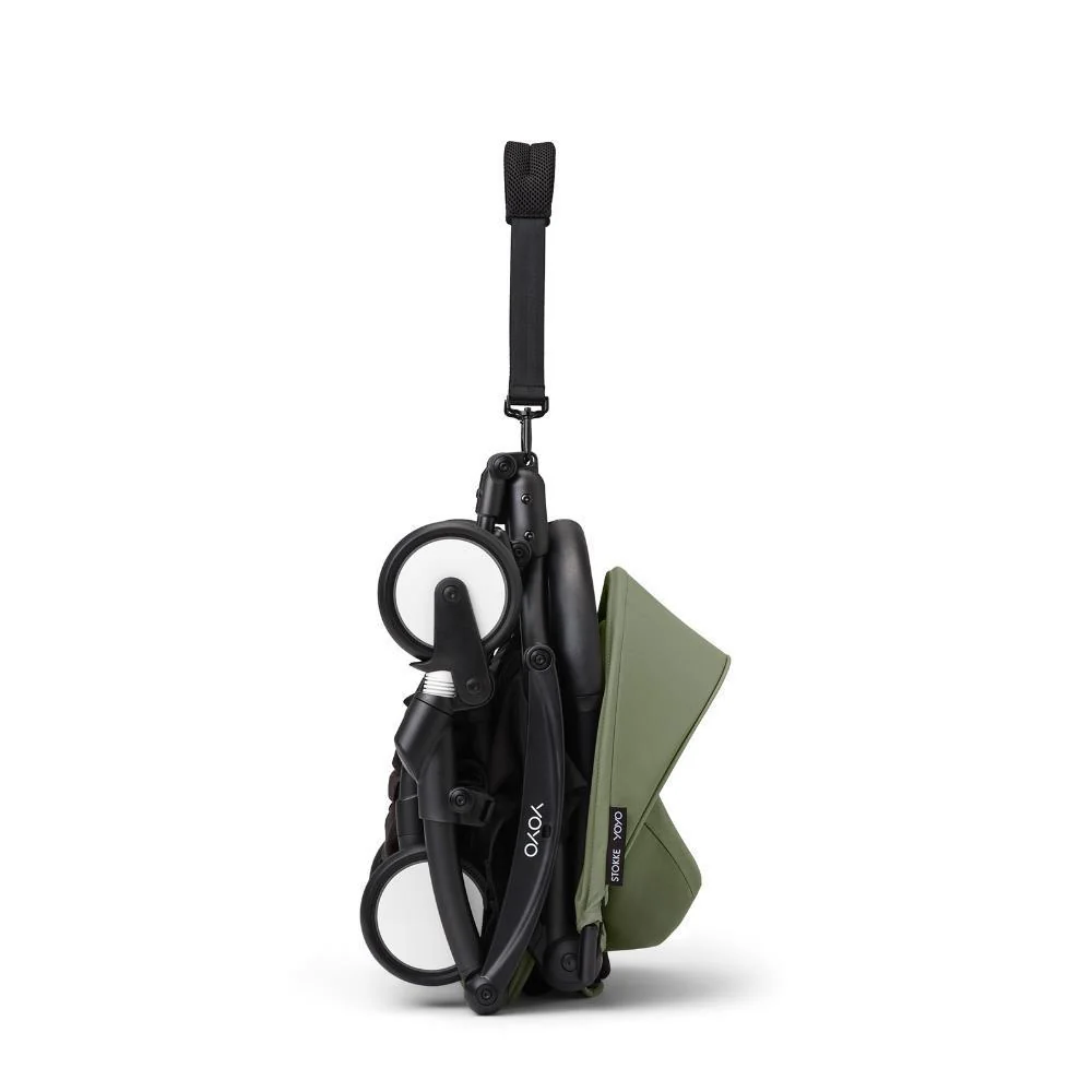 Pack Stokke Chassis Yoyo³ Black + Color Pack +6M Olive + Capa da Chuva - Image 8