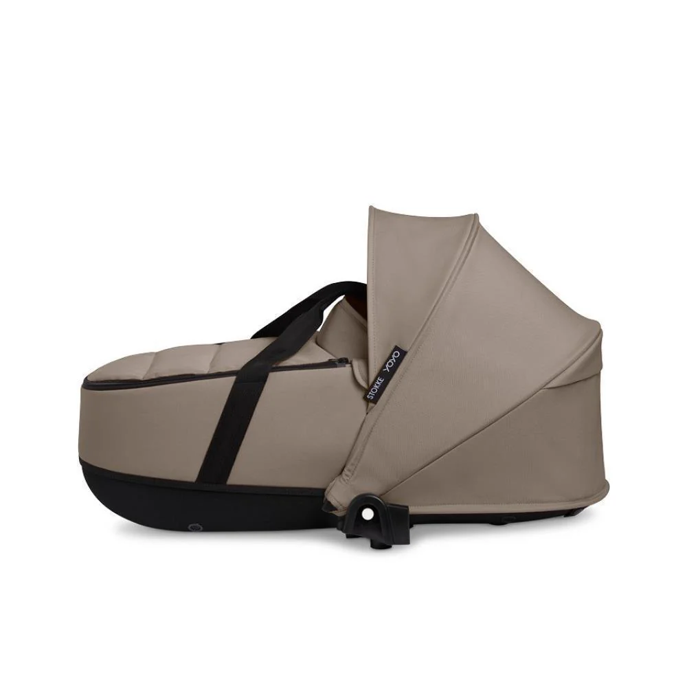 Pack Stokke Chassis Yoyo³ Black + Color Pack +6M Taupe + Alcofa Taupe - Image 3