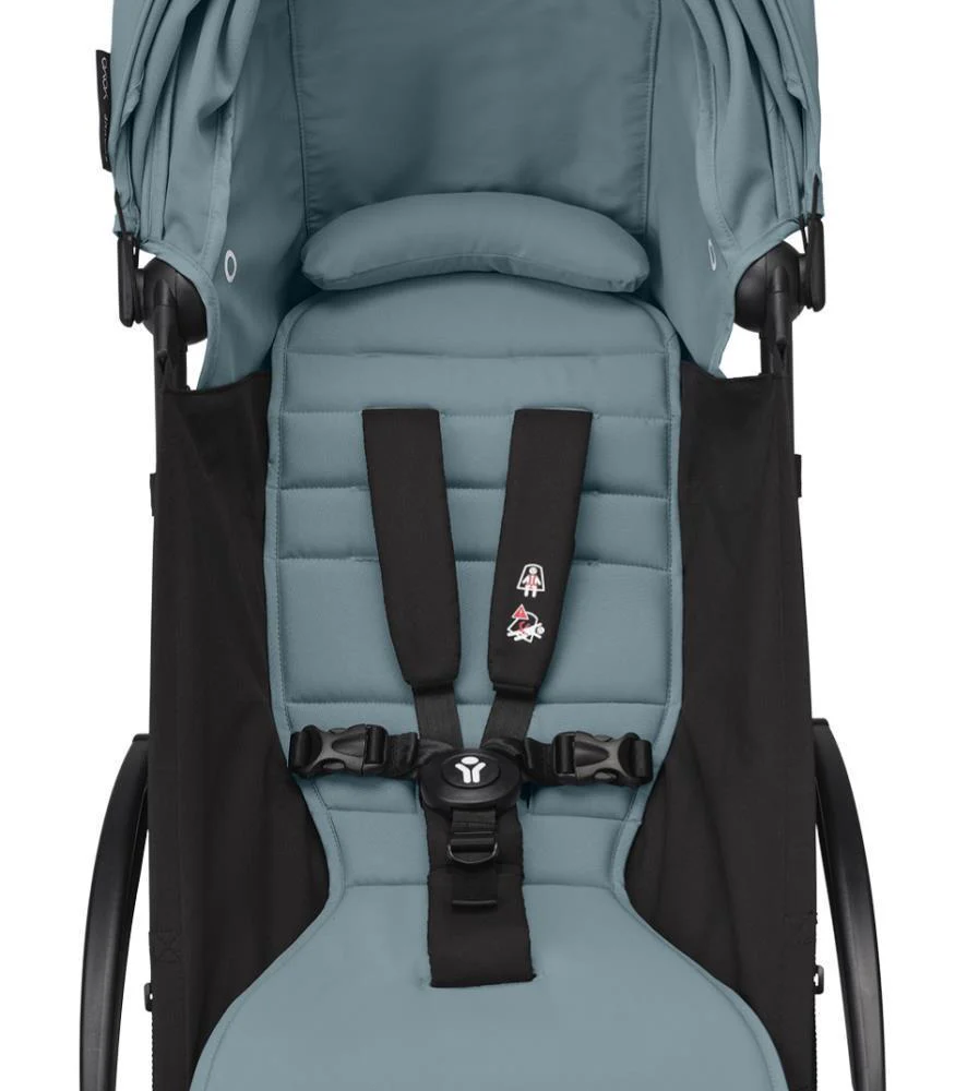 Pack Stokke Chassis Yoyo³ White + Color Pack +6M Aqua + Capa da Chuva - Image 4