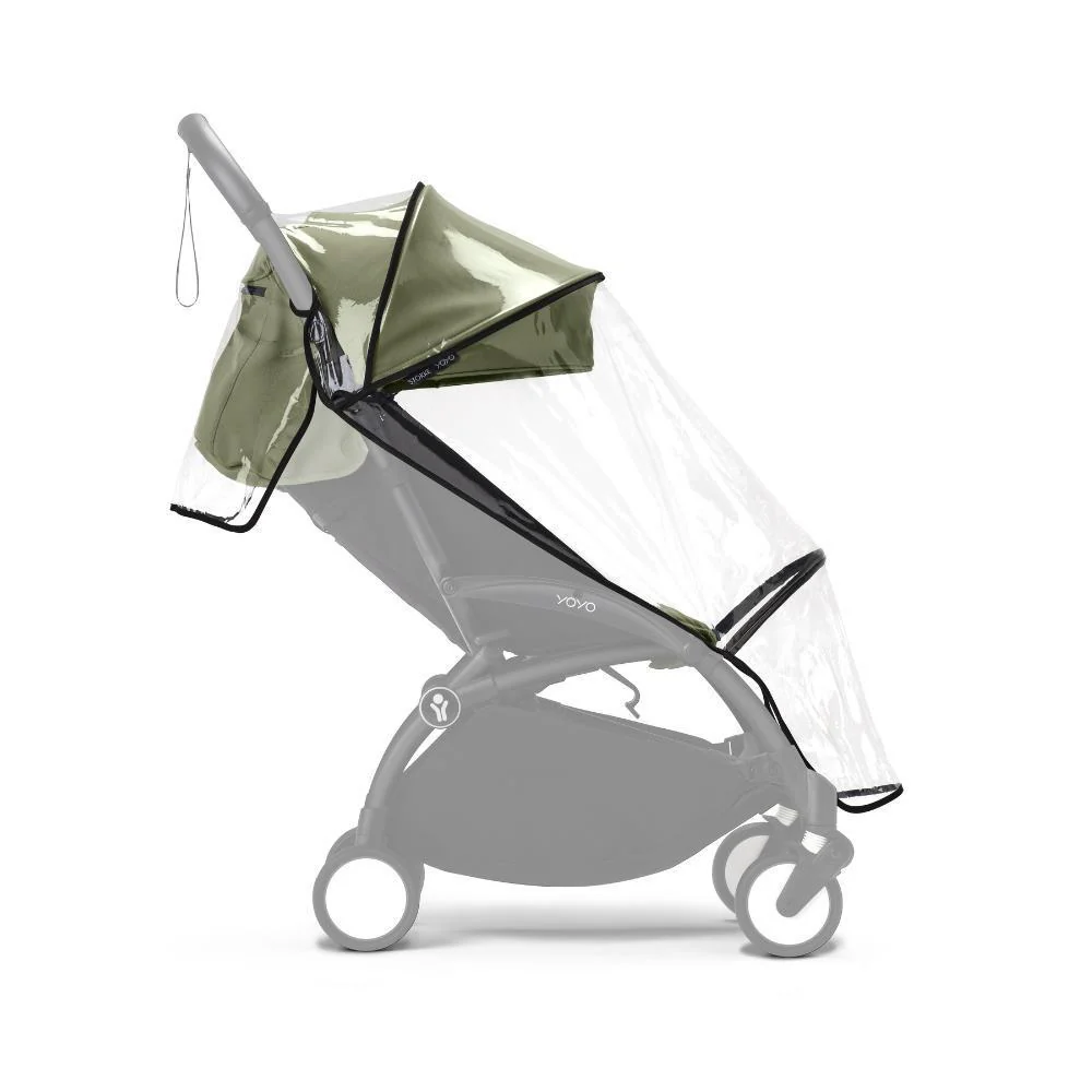 Pack Stokke Chassis Yoyo³ White + Color Pack +6M Aqua + Capa da Chuva - Image 6