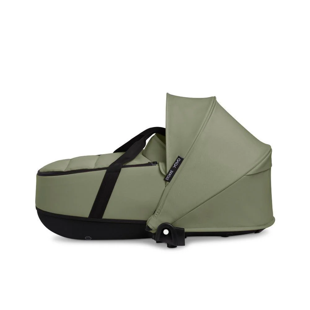 Pack Stokke Chassis Yoyo³ White + Color Pack +6M Olive + Alcofa Olive - Image 3