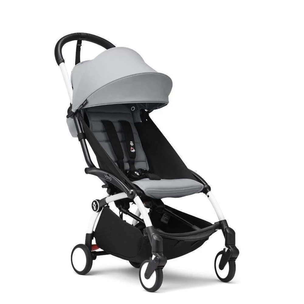 Pack Stokke Chassis Yoyo³ White + Color Pack +6M Stone + Alcofa Stone - Image 5
