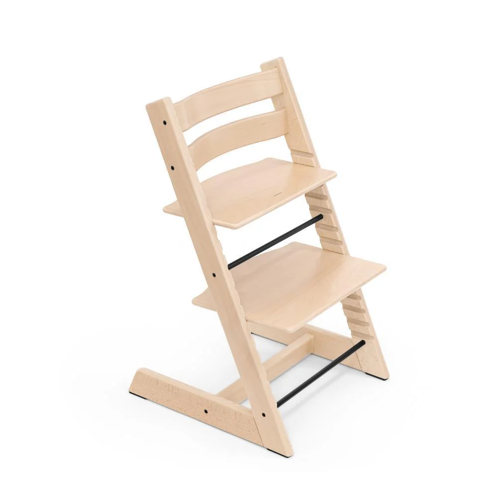 Pack Cadeira da Papa Stokke Tripp Trapp em Madeira + Baby Set² Natural + Almofada Clássica Wheat Cream - Image 3