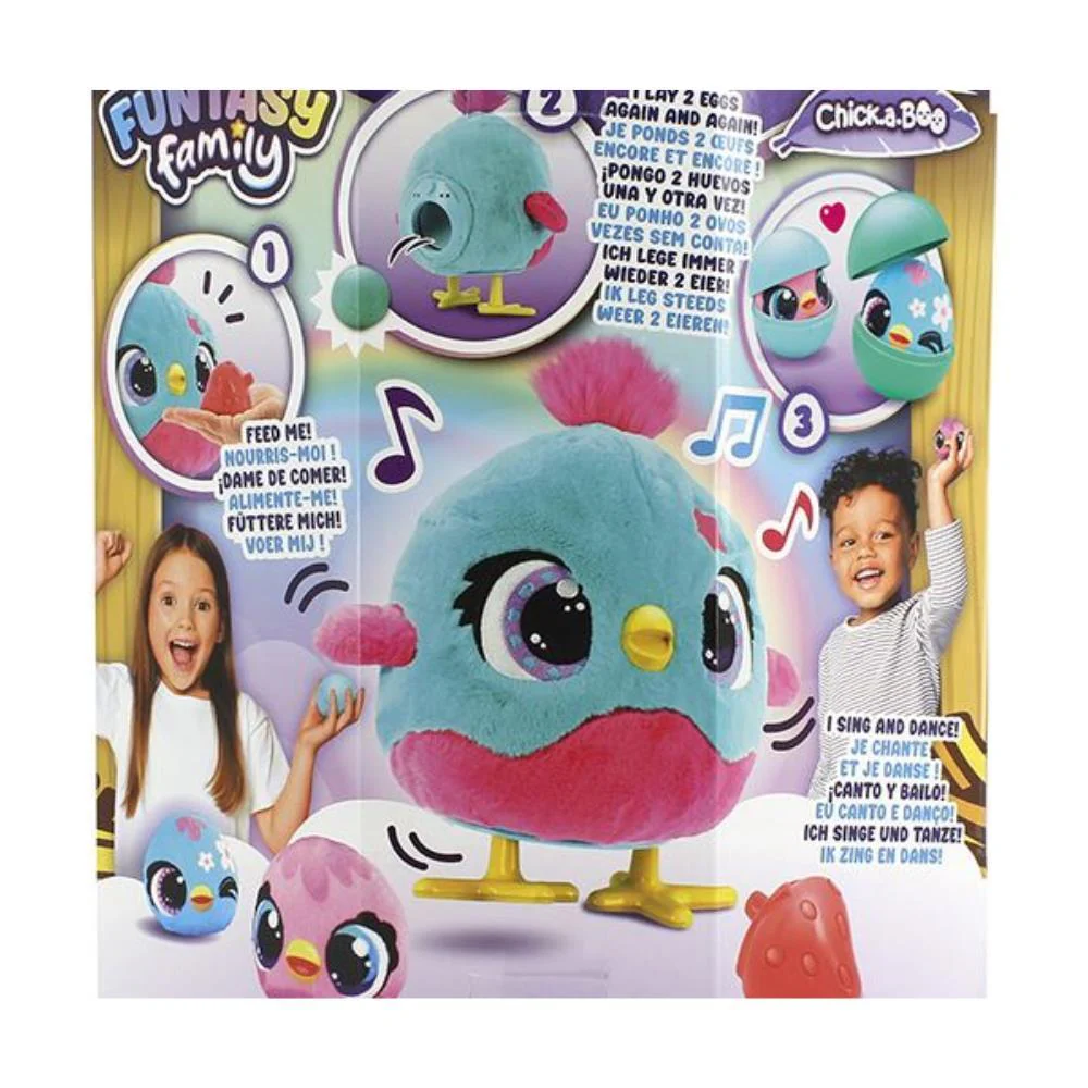 Peluche Interativo Funtasy Family Chick-A-Boo - Image 3
