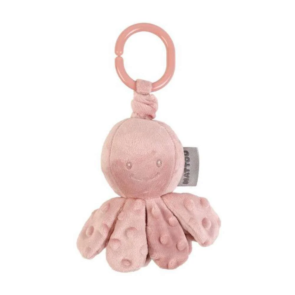 Peluche Nattou Polvo Rosa com Vibração