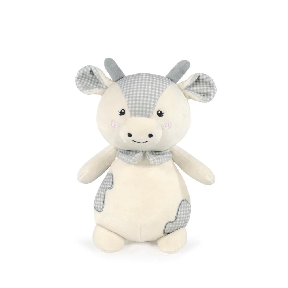 Peluche Pasito a Pasito Cow Little Bloom Grey 24cm - Image 2