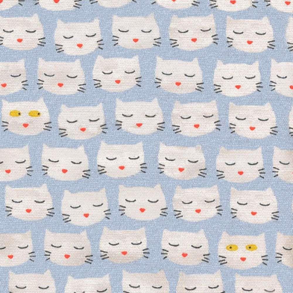 Mini Mochila Petit Jour Roll Top Gatos 30x28cm - Image 2