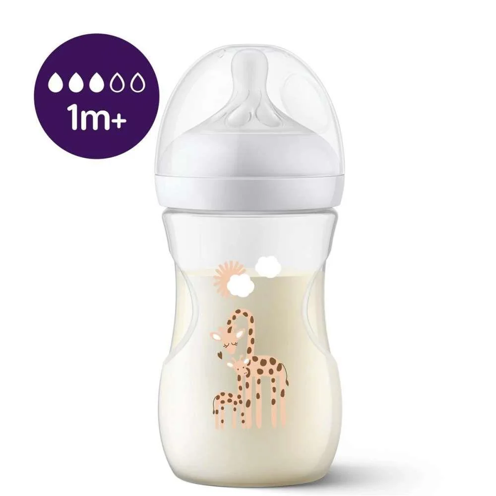 Biberão Avent Natural Response Girafa 260ml