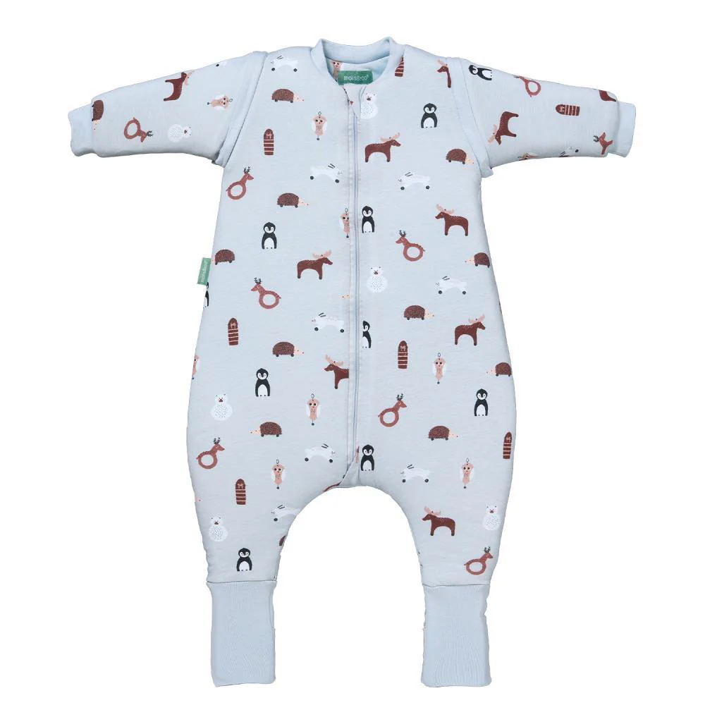 Saco de Dormir/Pijama com Mangas e Meias Molis&Co Winter Animals 3-6m Tog 2.5
