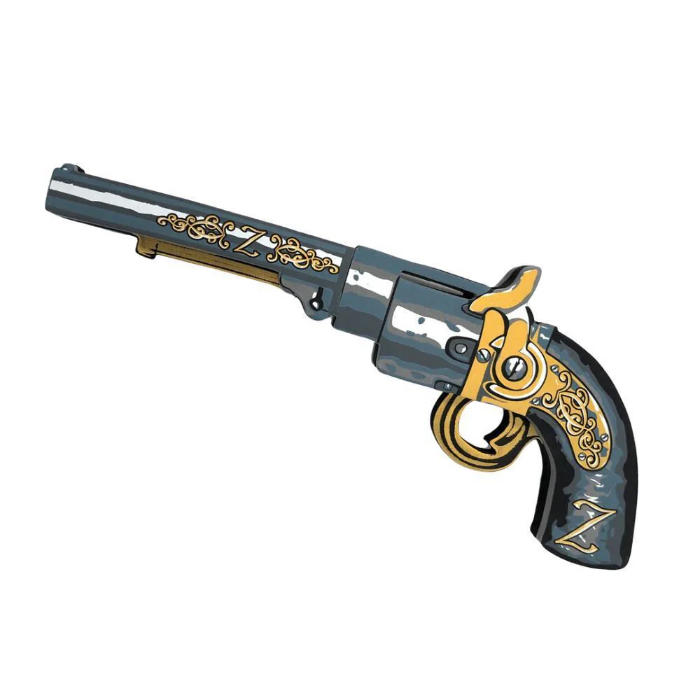 Pistola Zorro em Espuma EVA
