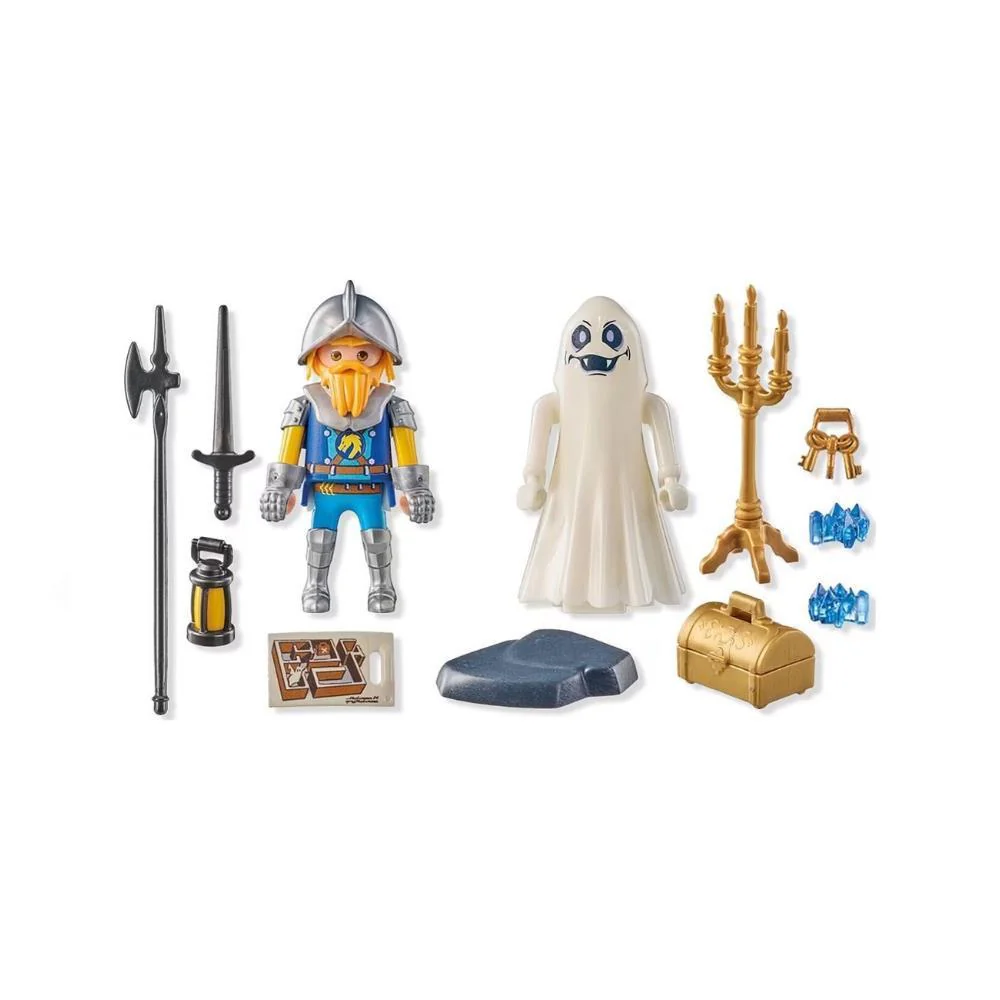 Playmobil Novelmore Fantasma e Cavaleiro - Image 3