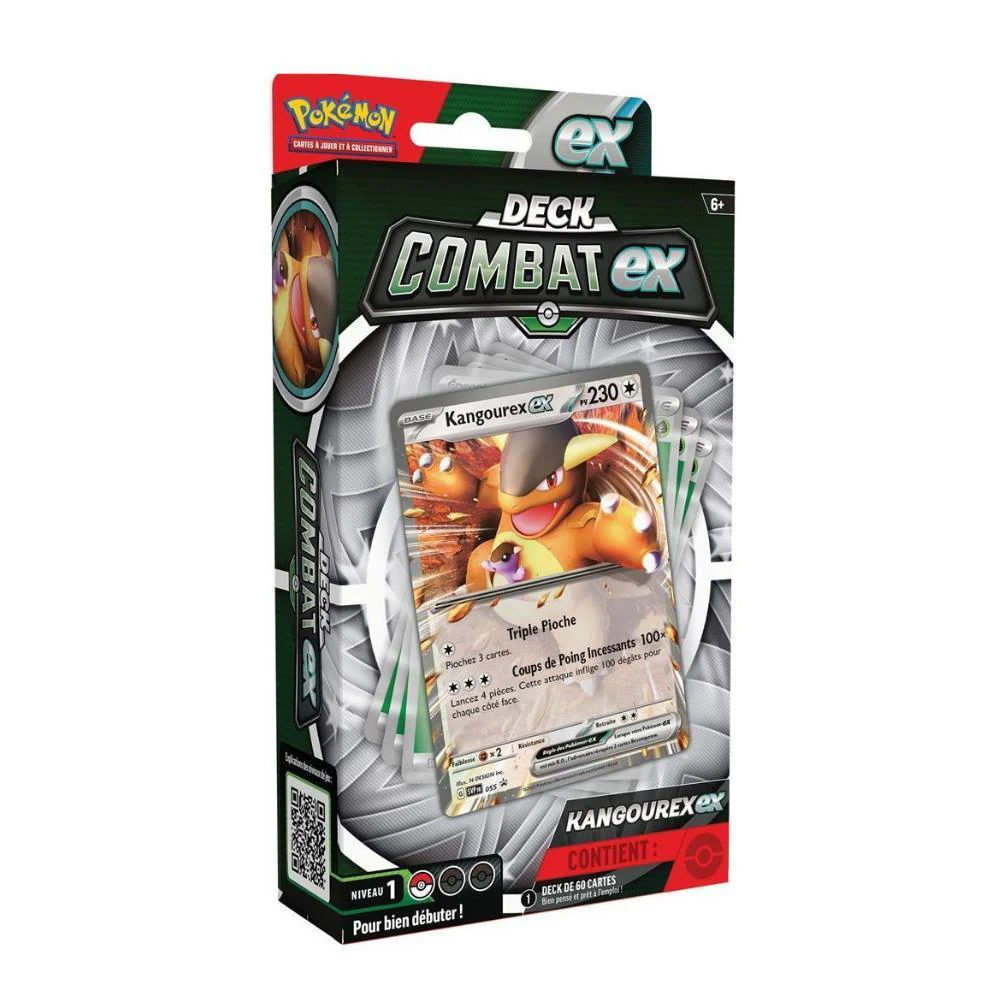 Pokémon Deck Combat Amphinobi/Kangourex 60 Cartas (em Francês) - Image 3