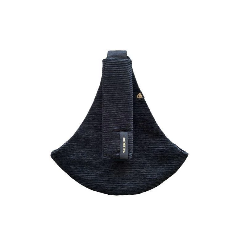 Porta-Bebés Wildride Corduroy Black - Image 2