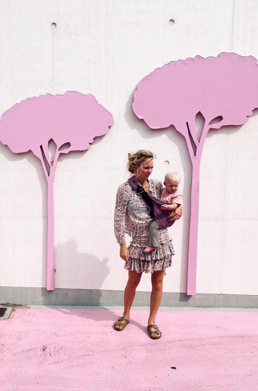Porta-Bebés Wildride Corduroy Lilac - Image 3