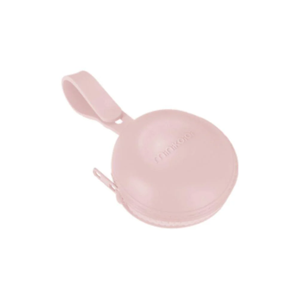 Porta Chupeta em Silicone Minikoioi Pinky Pink
