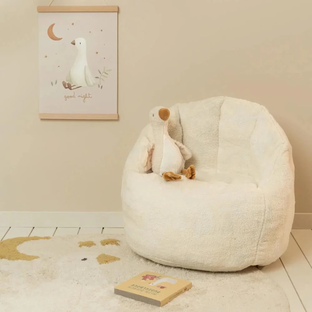 Puff Infantil Little Dutch Soft White - Image 4