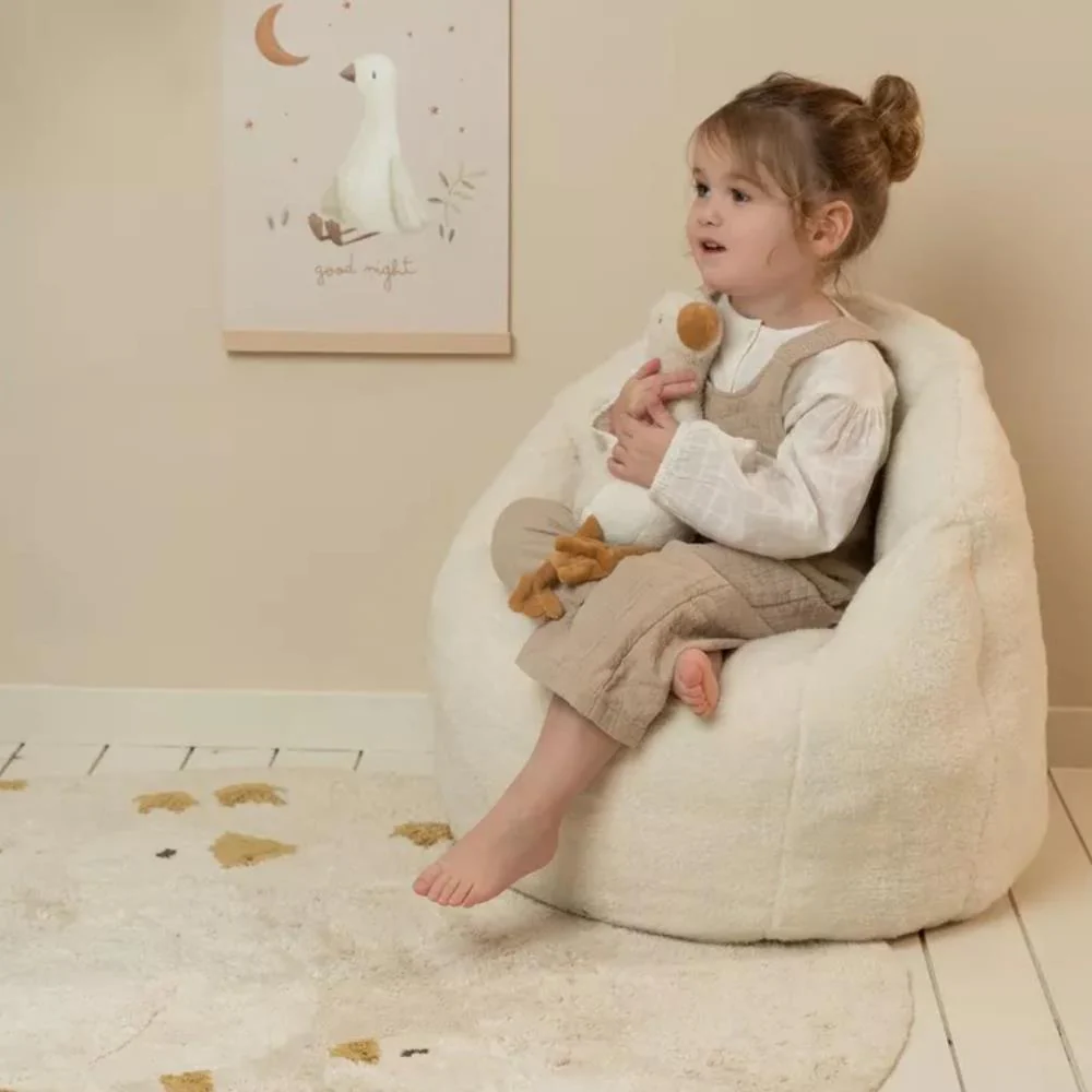 Puff Infantil Little Dutch Soft White - Image 5