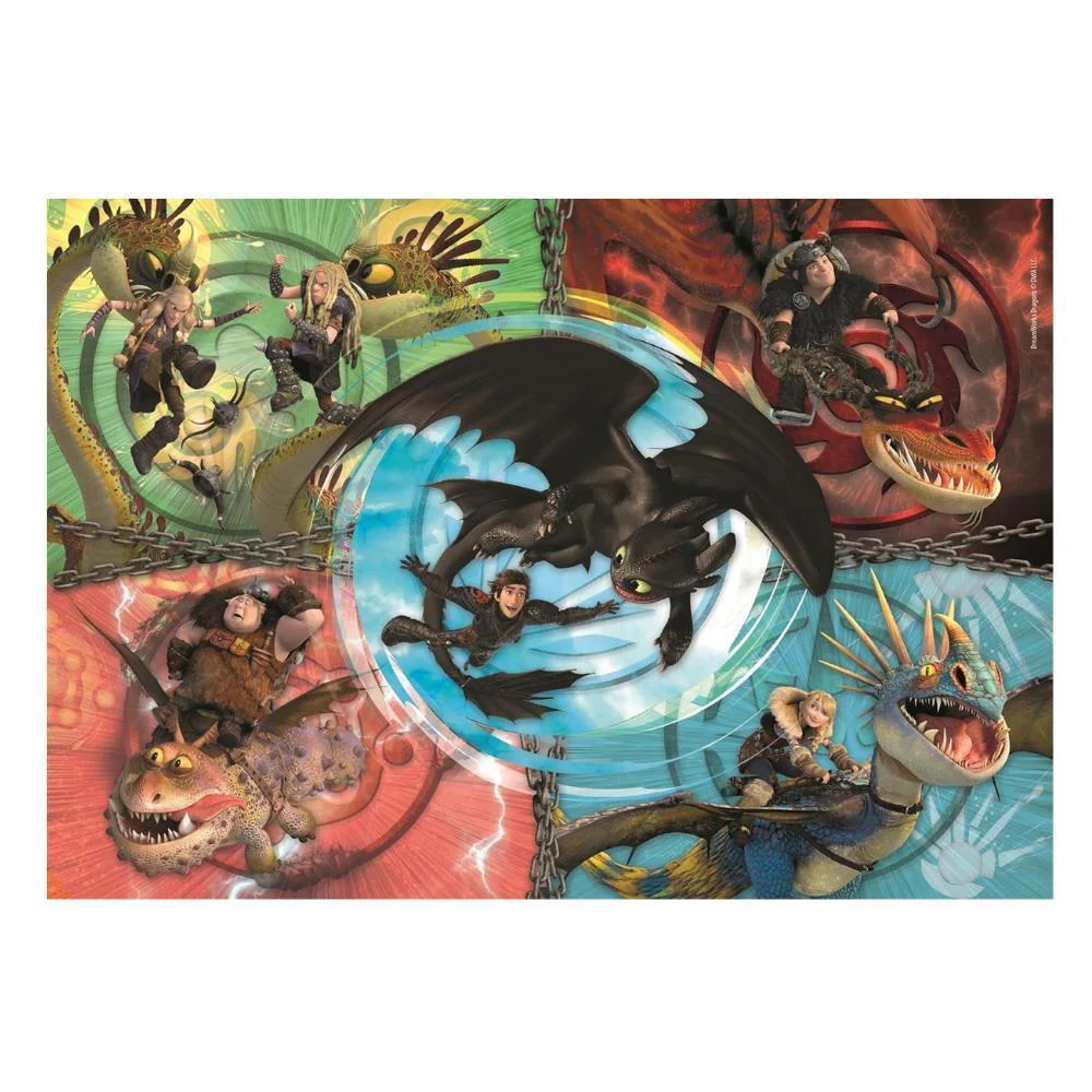 Puzzle Clementoni Dragon Trainer 104 Peças - Image 2