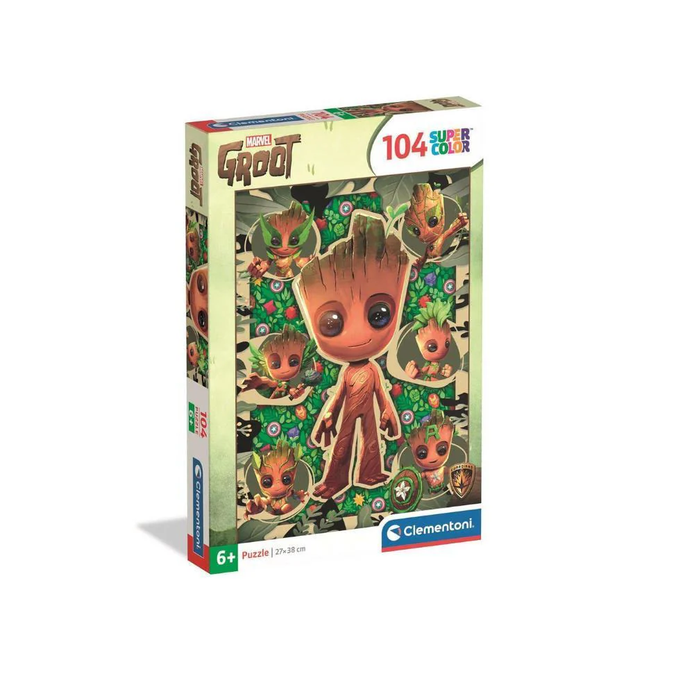 Puzzle Clementoni Marvel Groot 104 Peças