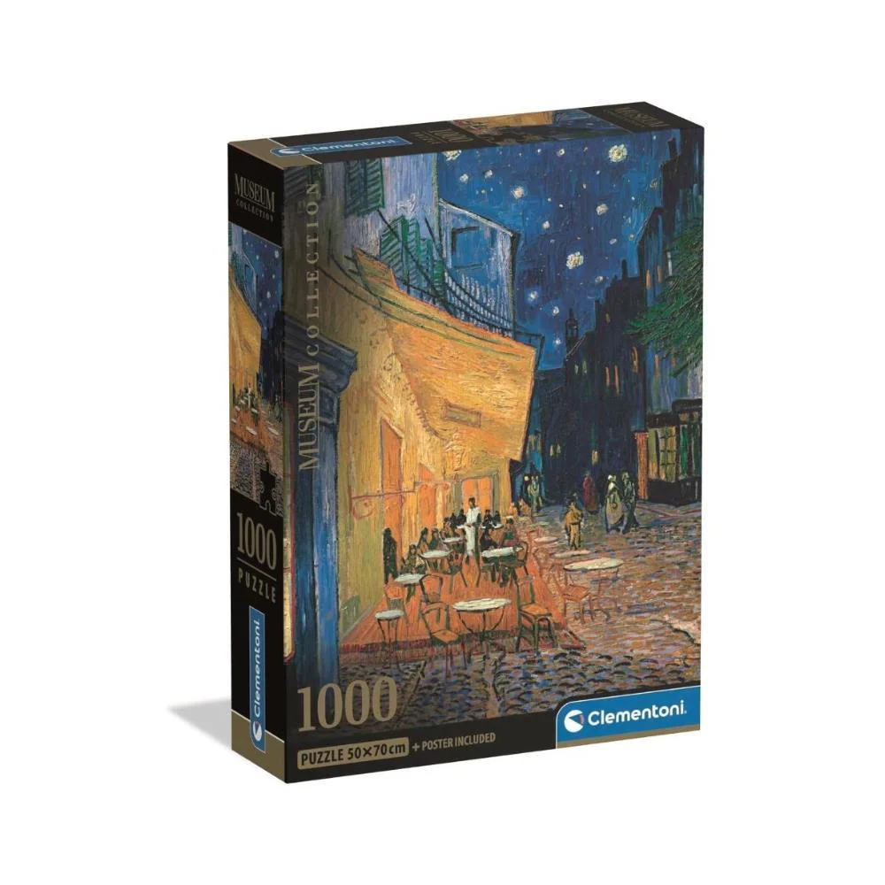 Puzzle Clementoni Museum Van Gogh Cafe Terrace 1000 Peças