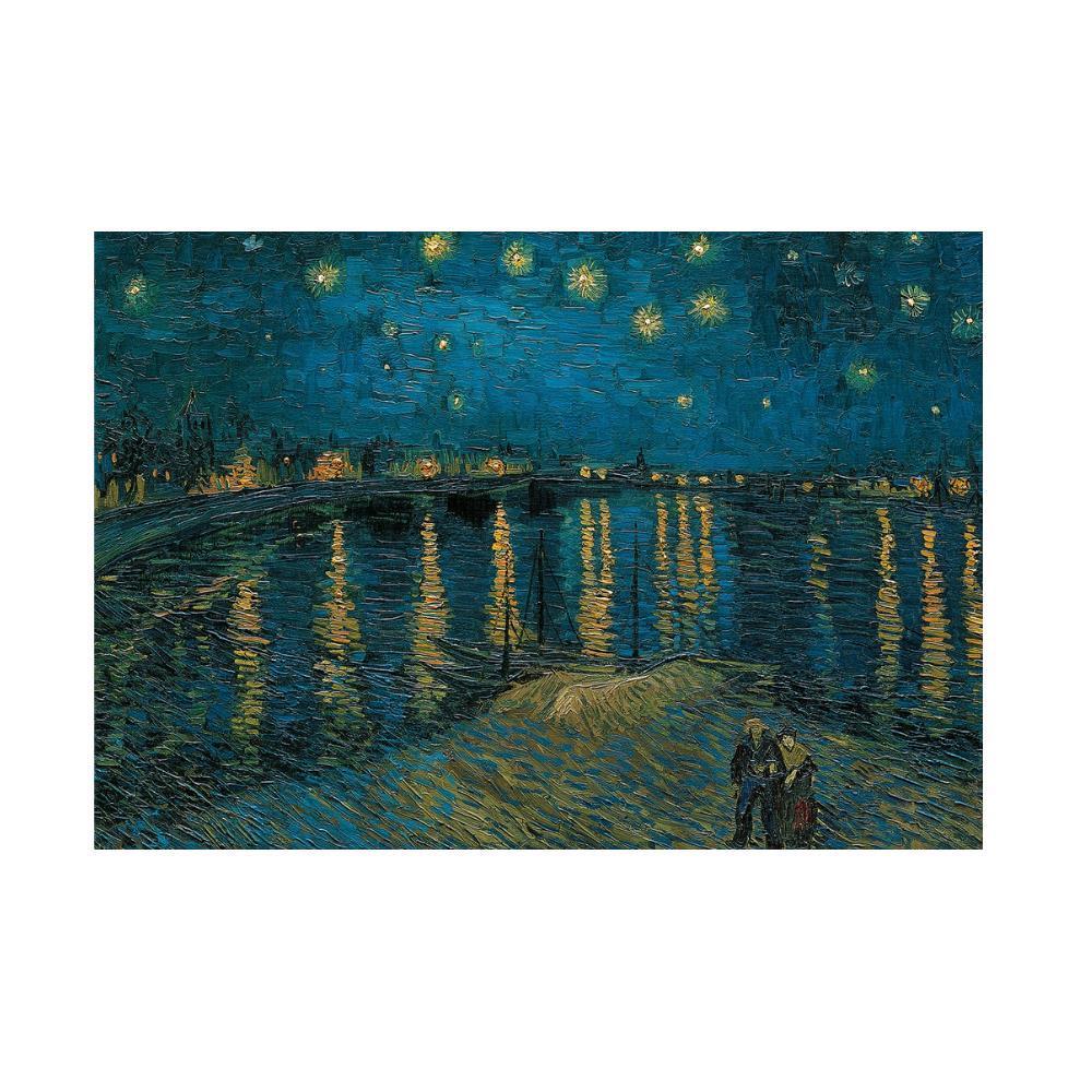 Puzzle Clementoni Museum Van Gogh Night Rhone 1000 Peças - Image 2