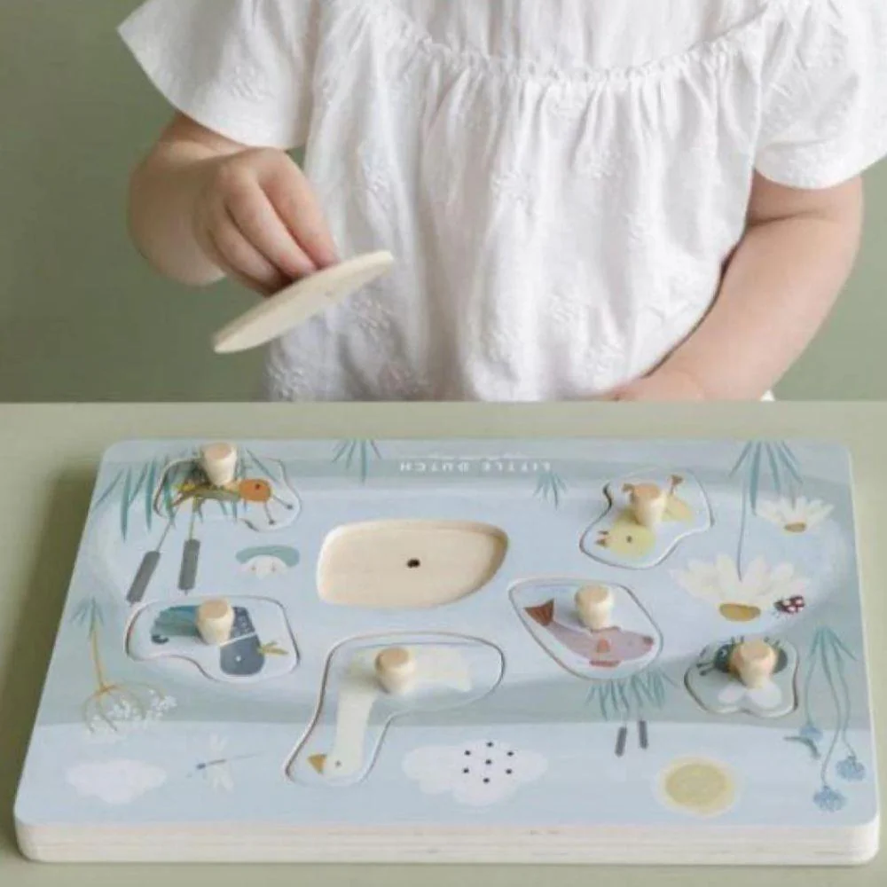 Puzzle com Som em Madeira Little Goose - Image 3