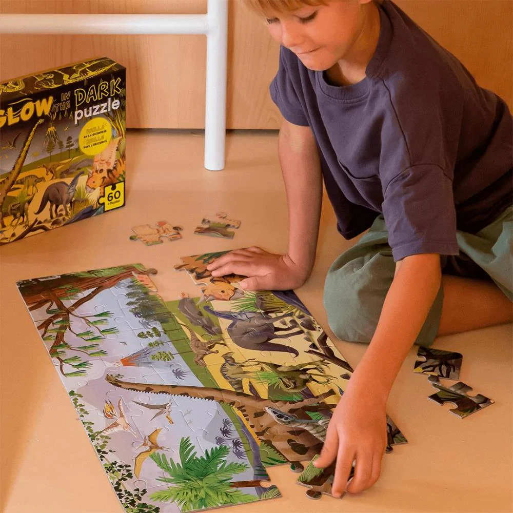 Puzzle Glow In The Dark Dinossauros 60 Peças - Image 5
