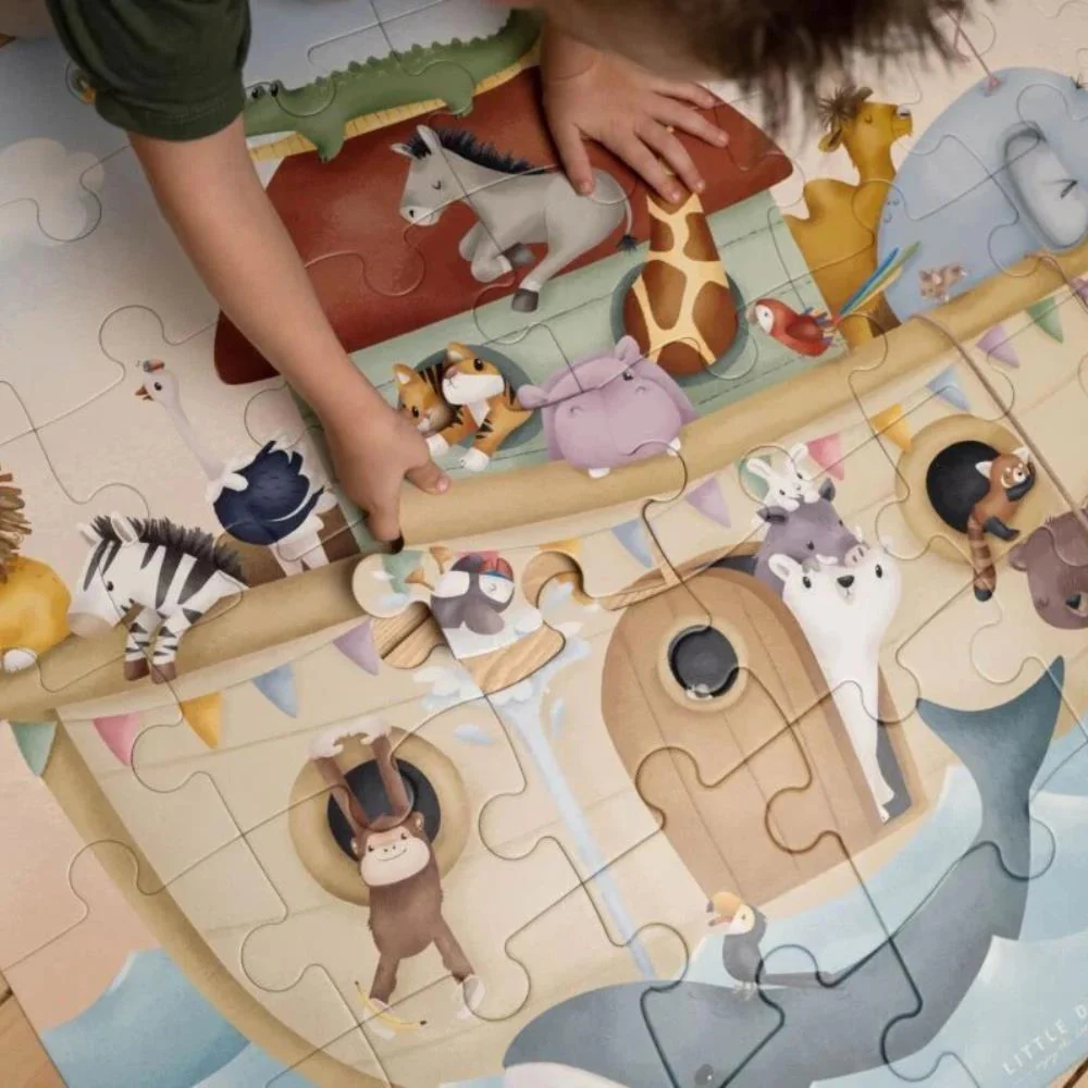 Puzzle XL Little Dutch Arca de Noé 44 Peças - Image 5