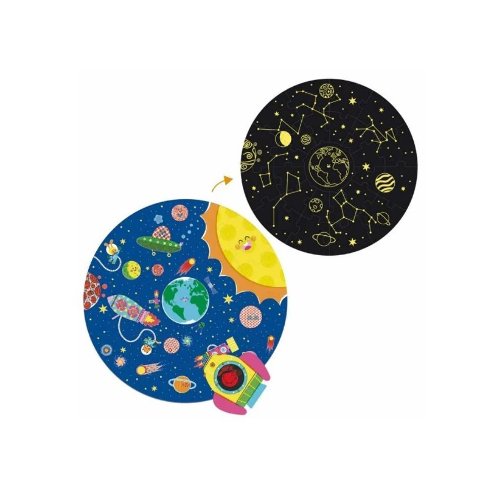 Puzzle XXL Goula Espaço Brilha no Escuro 25 Peças - Image 2
