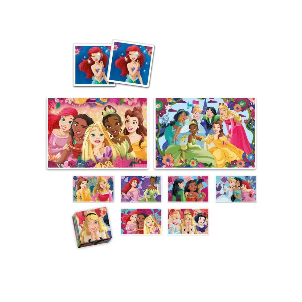 Puzzles e Jogos Clementoni Edukit 4em1 Princesas da Disney - Image 2