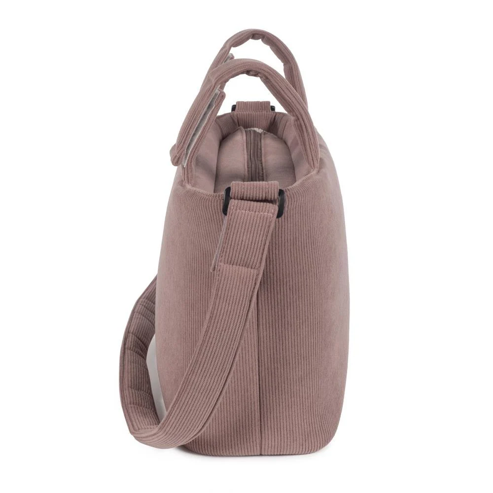 Saco com Muda Fraldas Walking Mum Gala Corduroy Cerise - Image 5