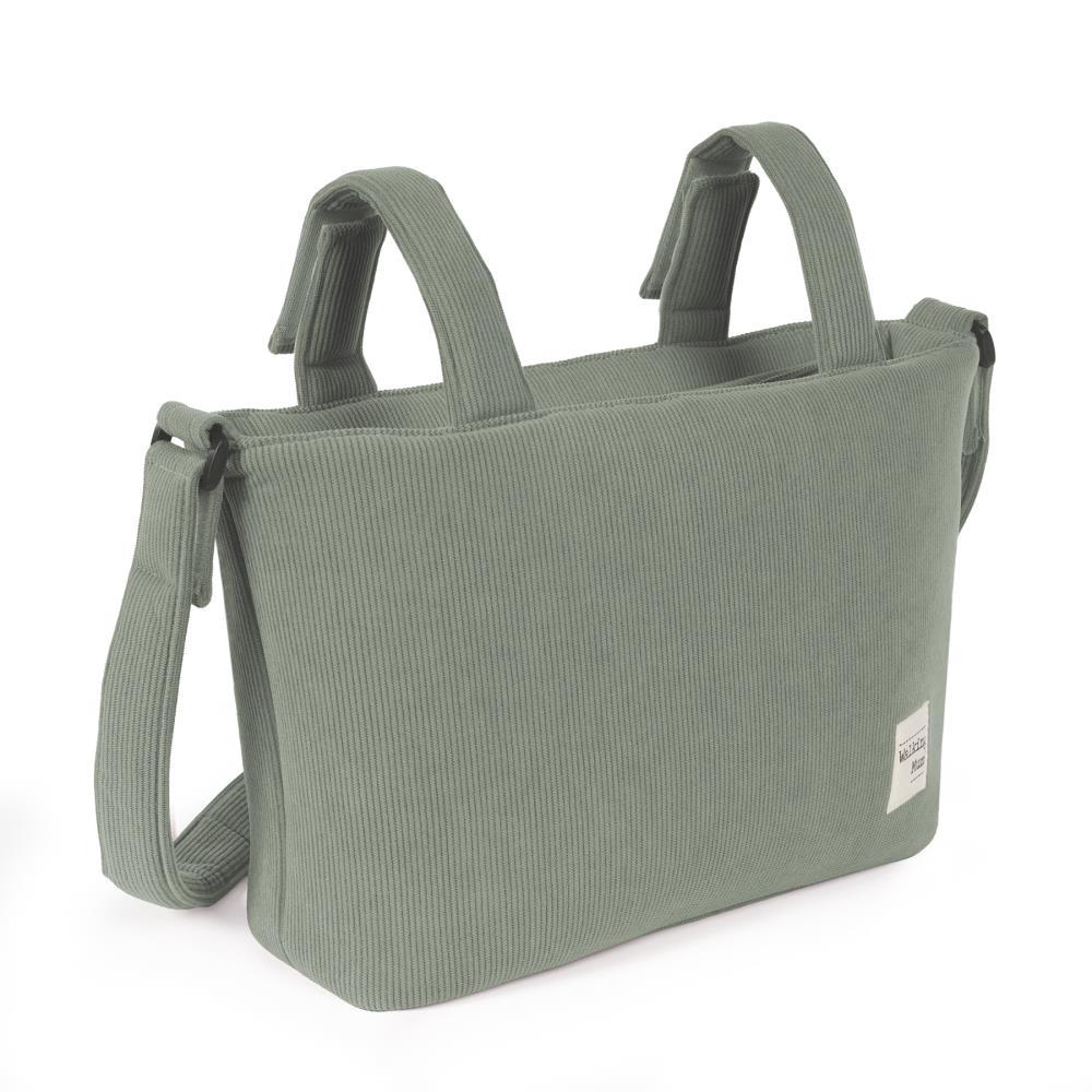Saco com Muda Fraldas Walking Mum Gala Corduroy Mint - Image 2