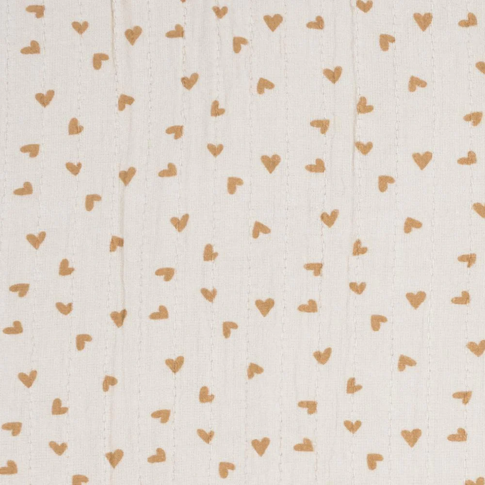 Manta Baby Nest Walking Mum Hearts Poppy Cinnamon - Image 6
