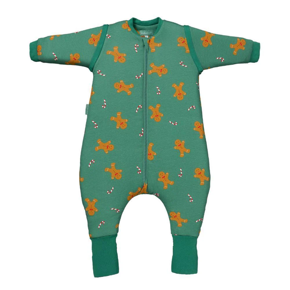 Saco de Dormir/Pijama com Mangas e Meias Molis&Co Gingerbread 2A Tog 2.5