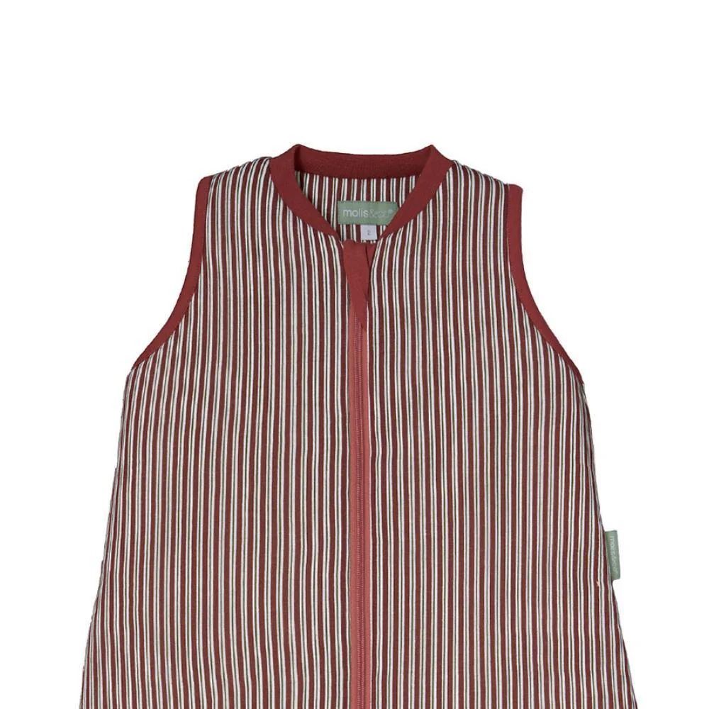 Saco de Dormir/Pijama com Meias Molis&Co Burgundy Stripes 1A Tog 2.5 - Image 2