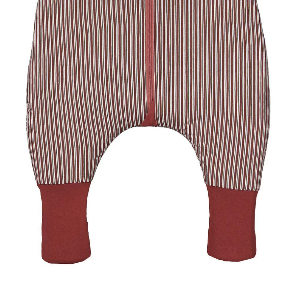 Saco de Dormir/Pijama com Meias Molis&Co Burgundy Stripes 2A Tog 2.5 - Image 3